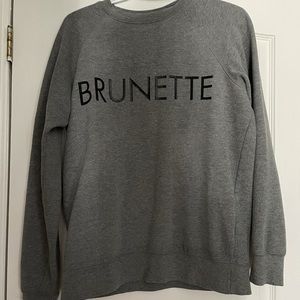Brunette sweater small